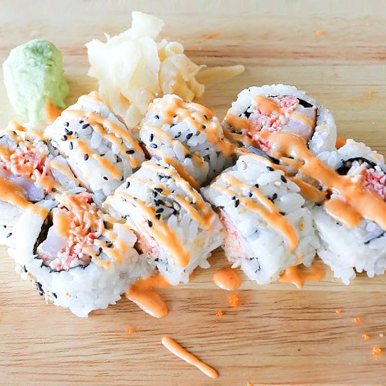 Indulge in Our Spicy Crab Roll