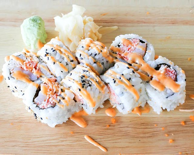 Spicy Crab Roll.