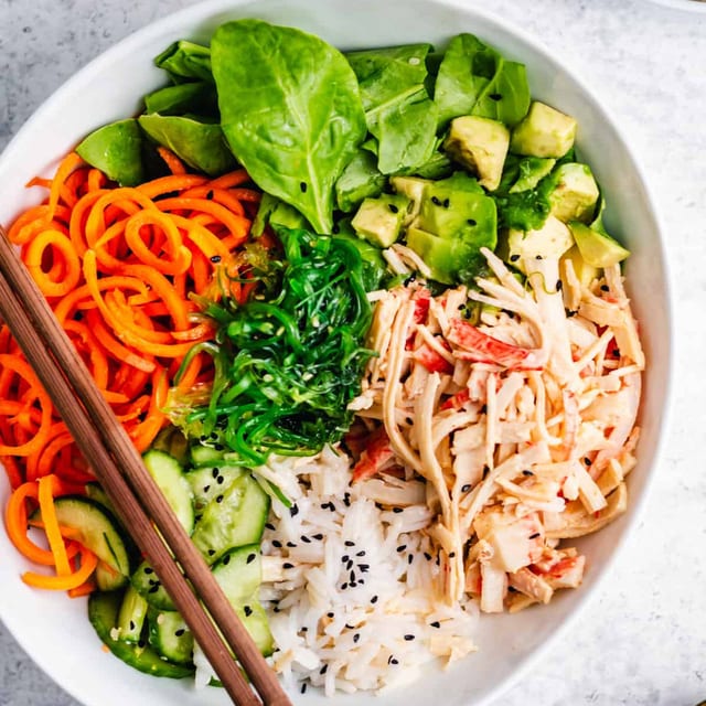 Spicy Crab Bowl.